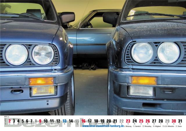Bild: Kalender 2012 BMW-Veranstaltungen 